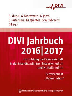 cover image of DIVI Jahrbuch 2016/2017